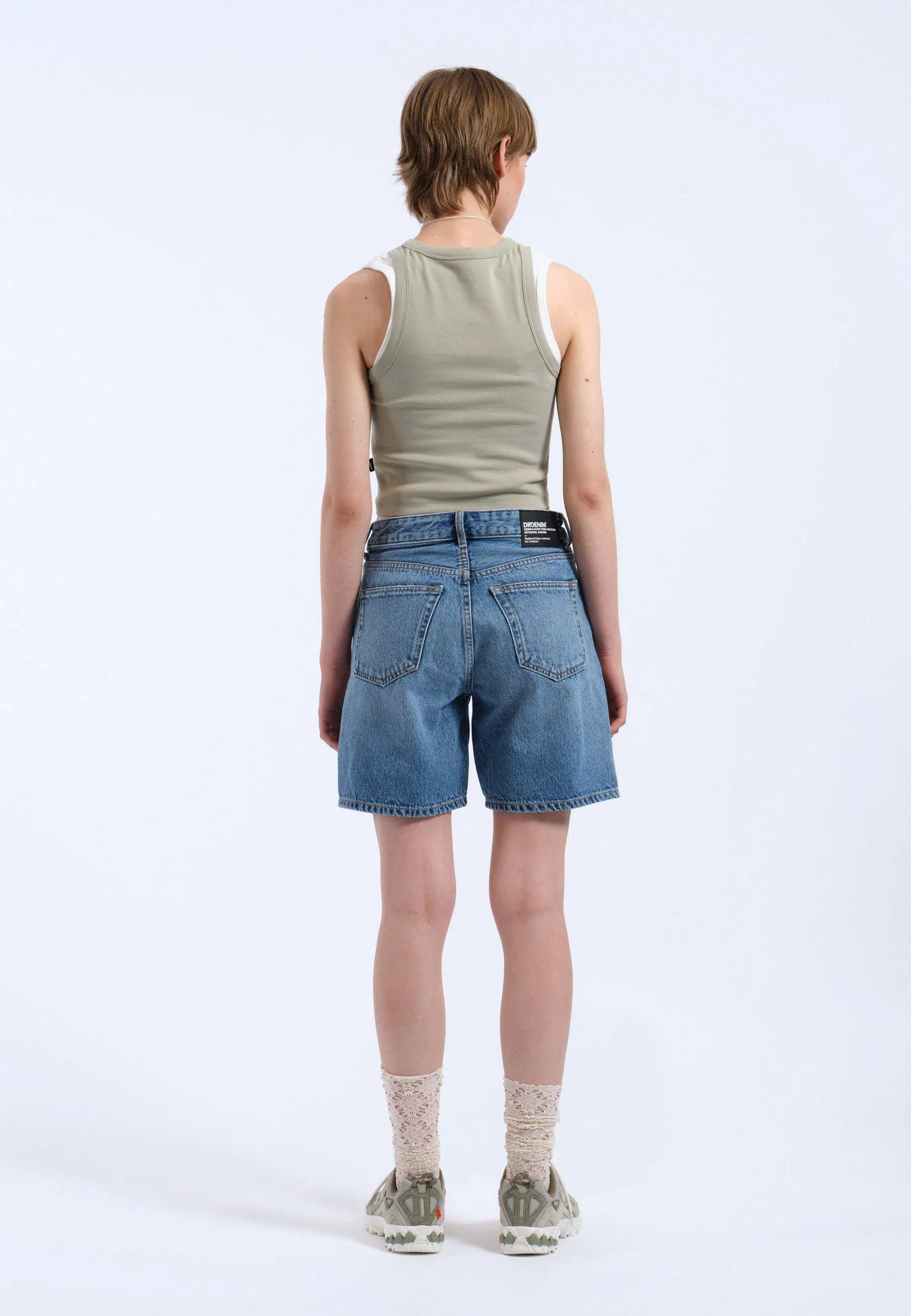 Dr.Denim Arch Shorts Bay Sky Used