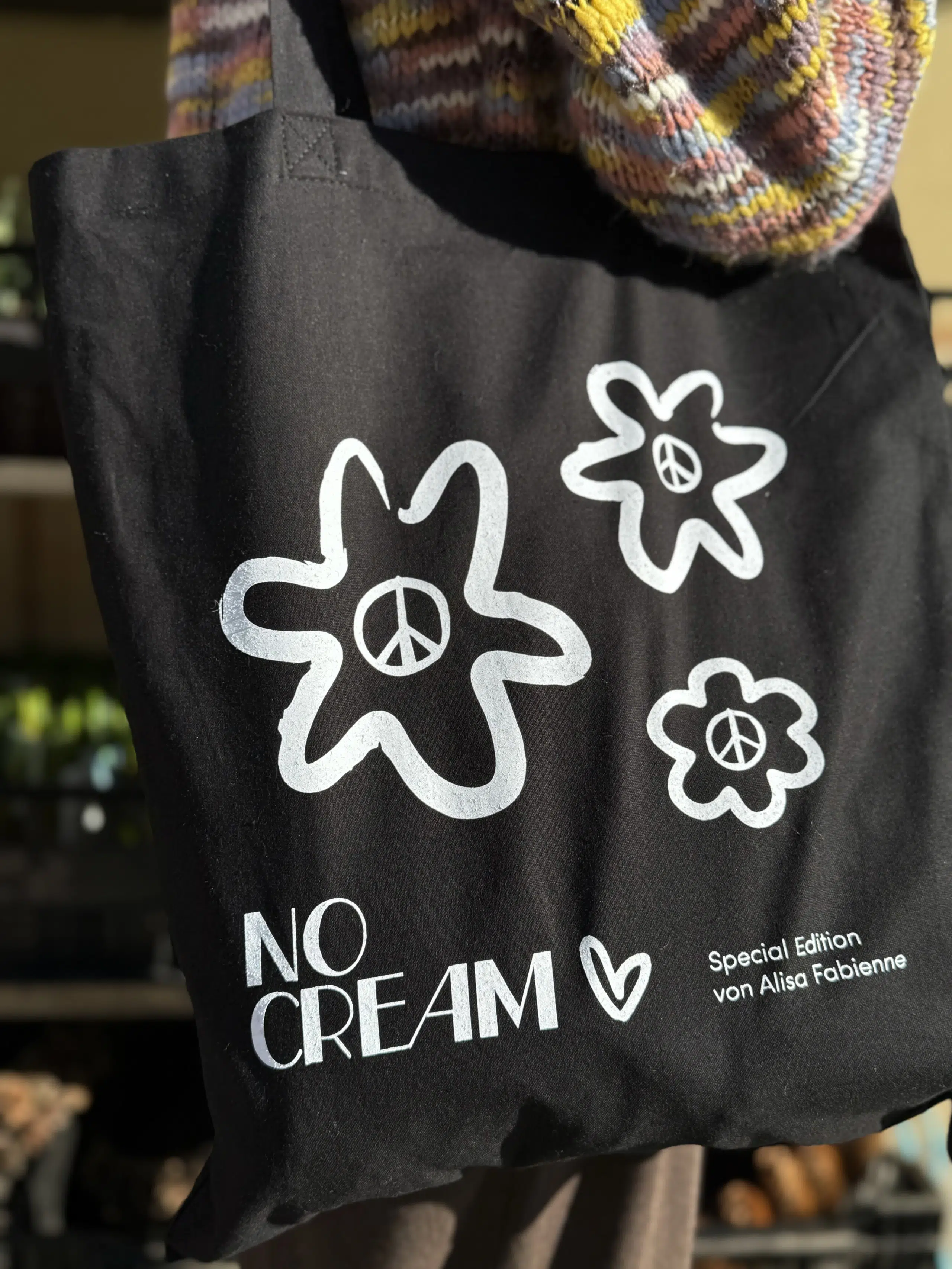 No Cream Stofftasche No Cream Store X Alisa Fabienne